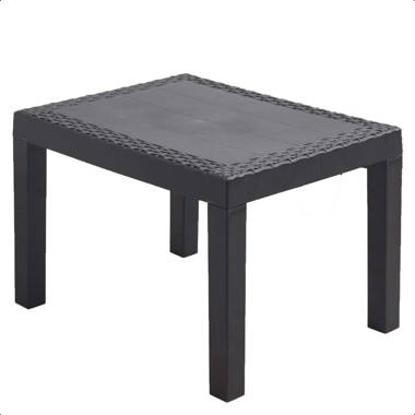 Side plastic online table